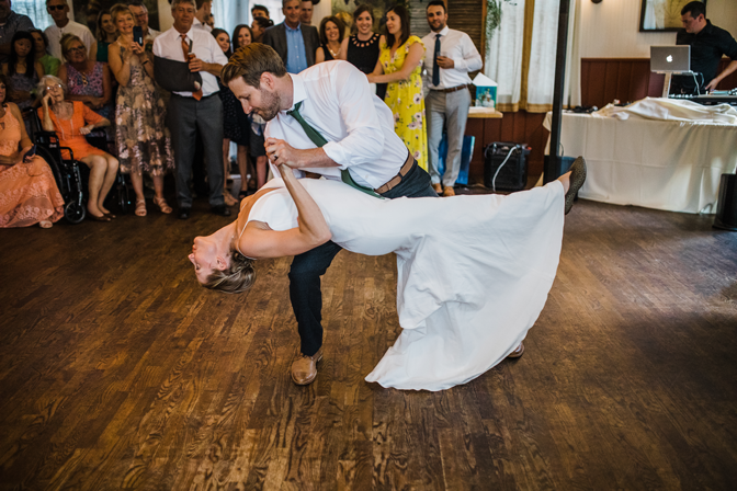 Jeff and Katie dance