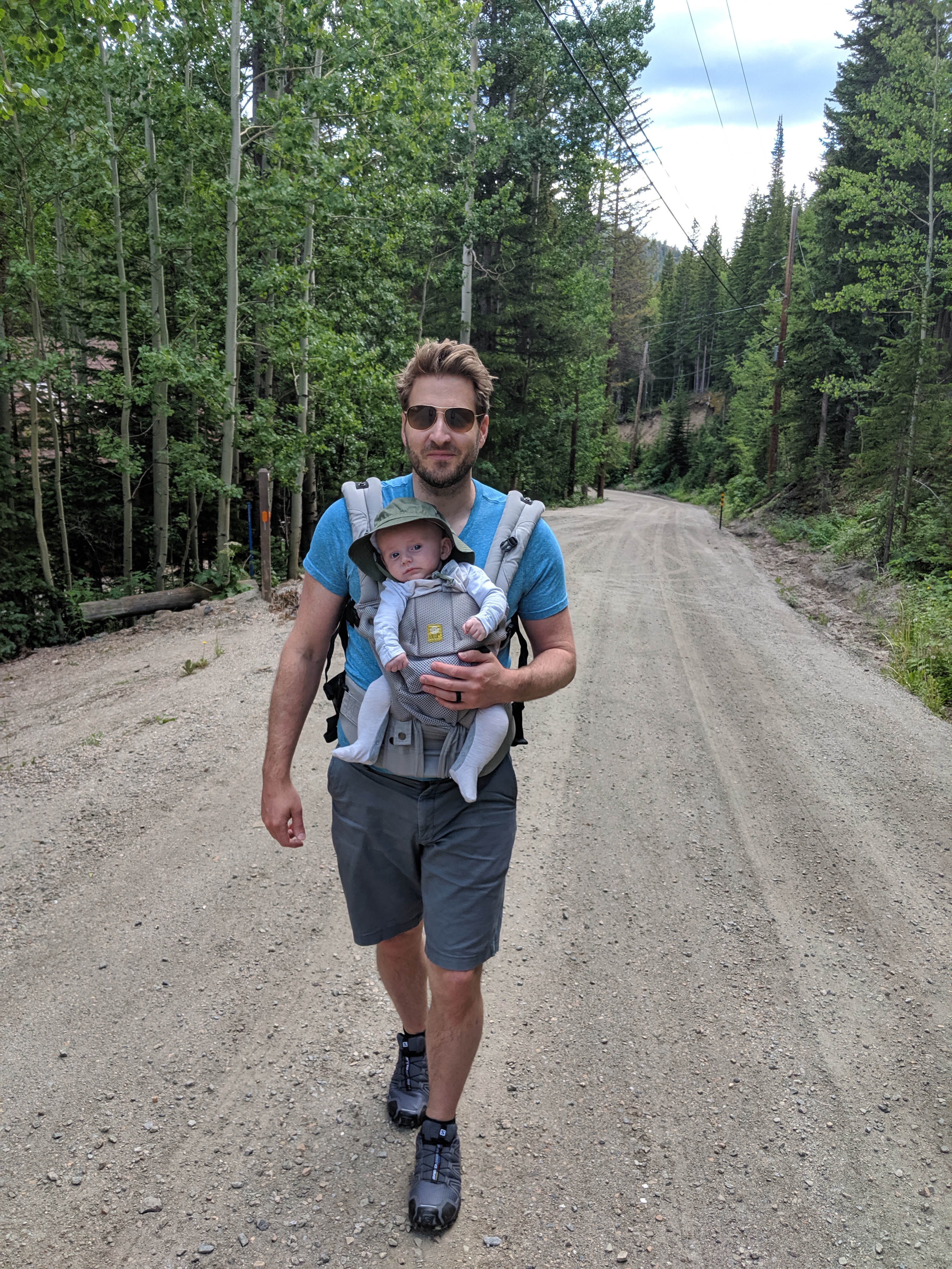 Owen and Jeff in Idaho Springs