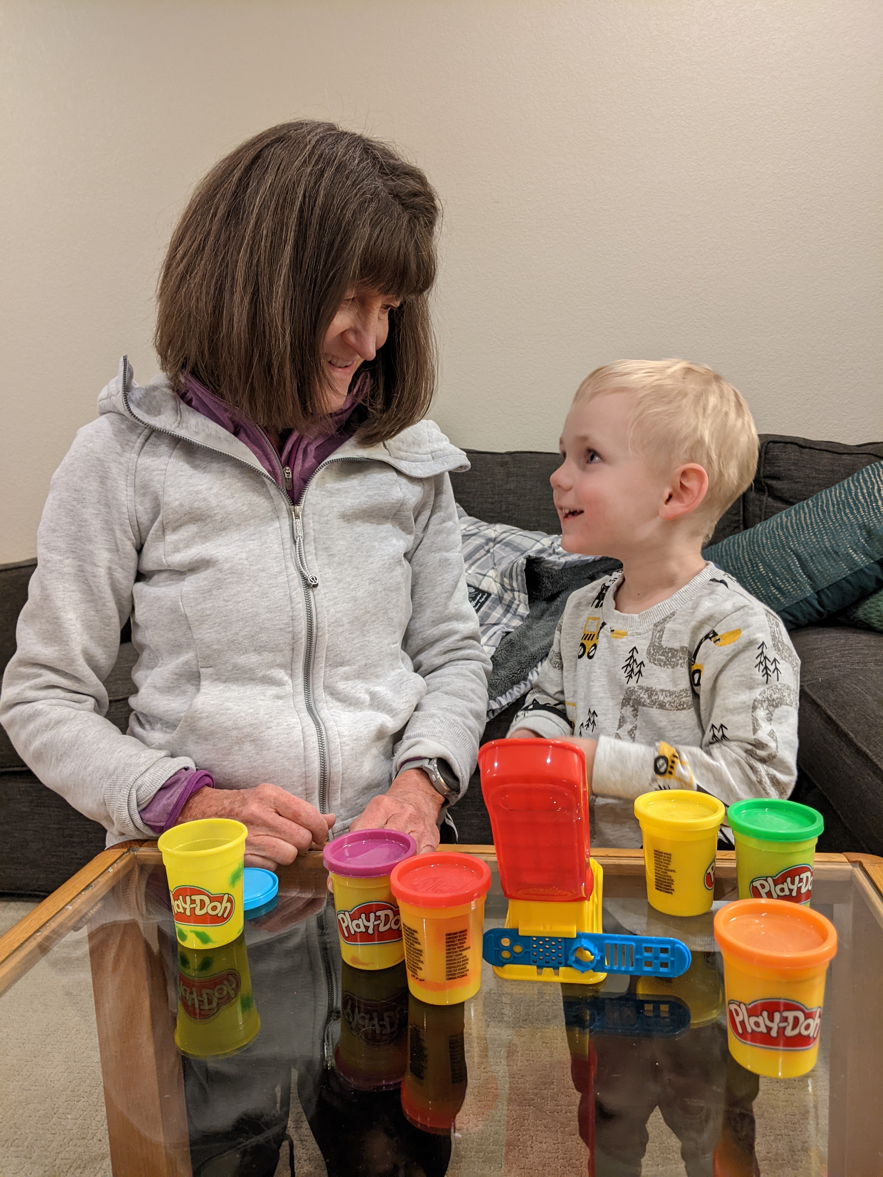 Owen with Grandma Ellen